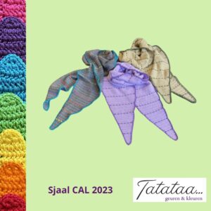 Haakpatroon - Sjaal CAL 2023