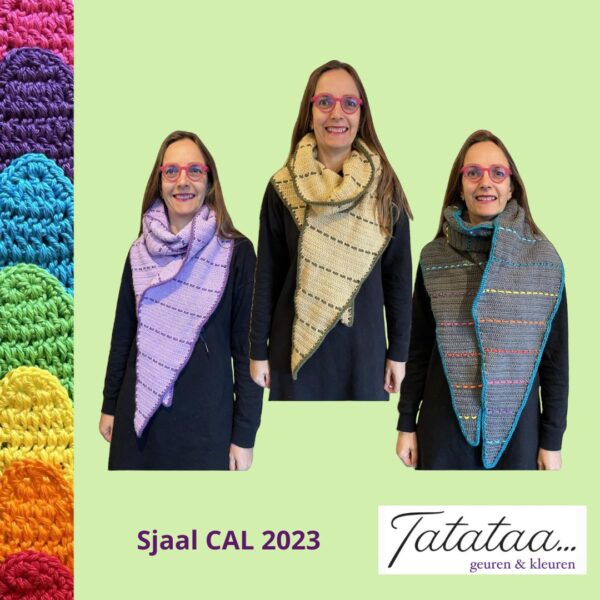 Haakpatroon - Sjaal CAL 2023